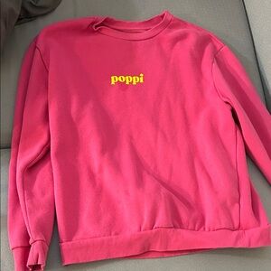 Bright Pink Poppi Sweatshirt